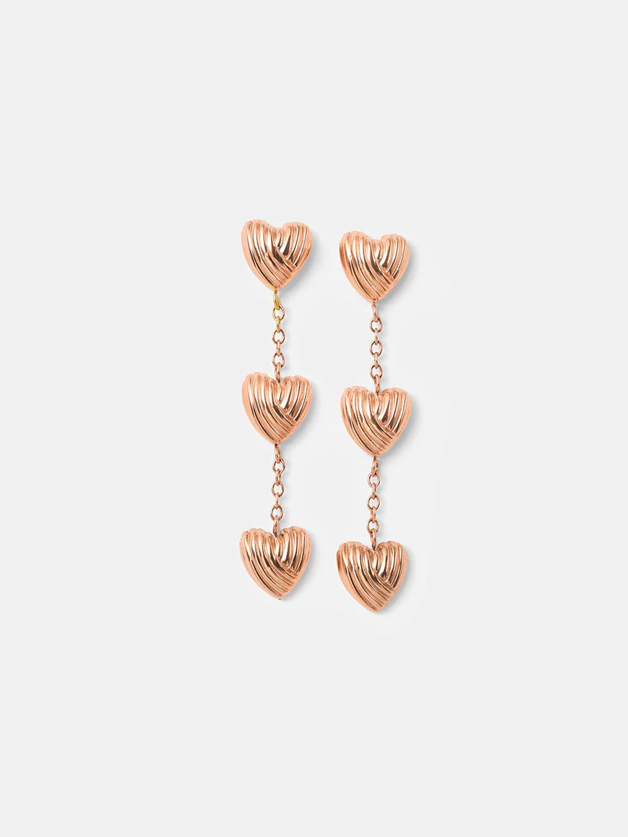 Trio Hearts Ohrringe - Image 16