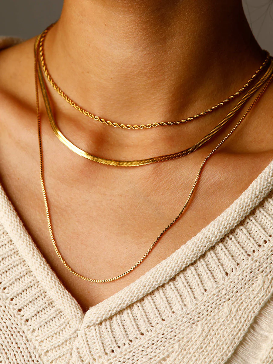 Trio Layered Kette - Image 2