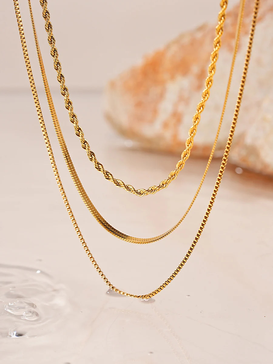 Trio Layered Kette - Image 4