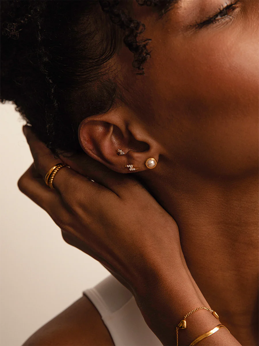 Triple Marquise Leaf Titan Piercing - Image 7