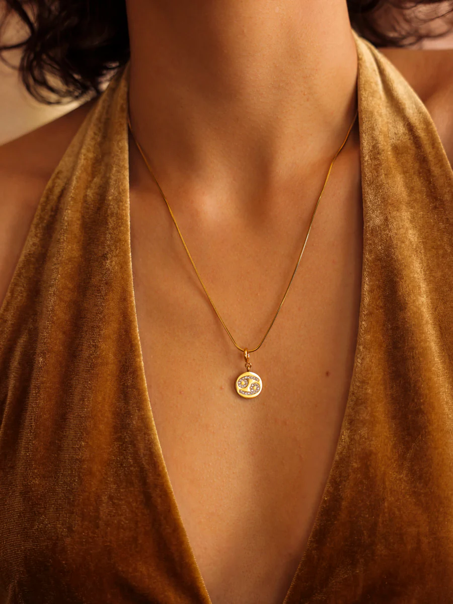Twinkling Zodiac Ketten-Charm - Cancer - Image 2