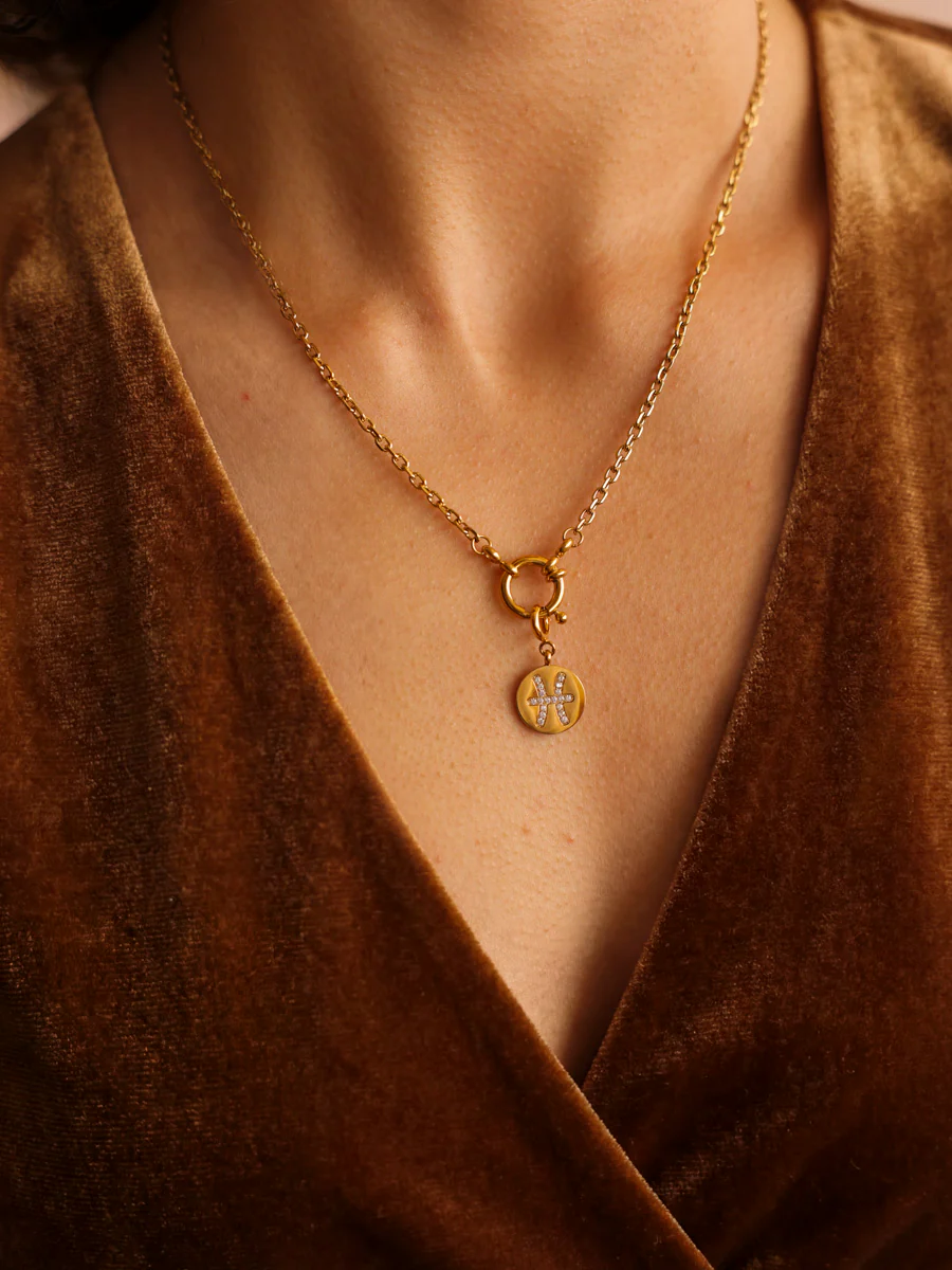 Twinkling Zodiac Ketten-Charm - Pisces - Image 2