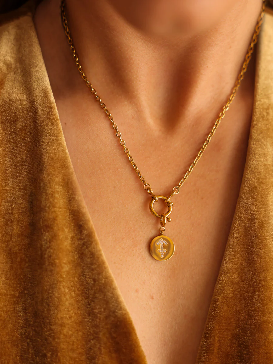Twinkling Zodiac Ketten-Charm - Sagittarius - Image 2