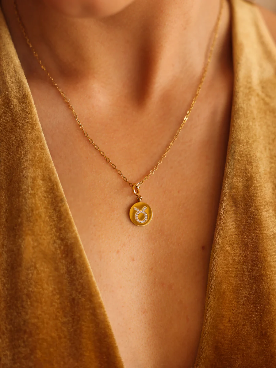 Twinkling Zodiac Ketten-Charm - Taurus - Image 2