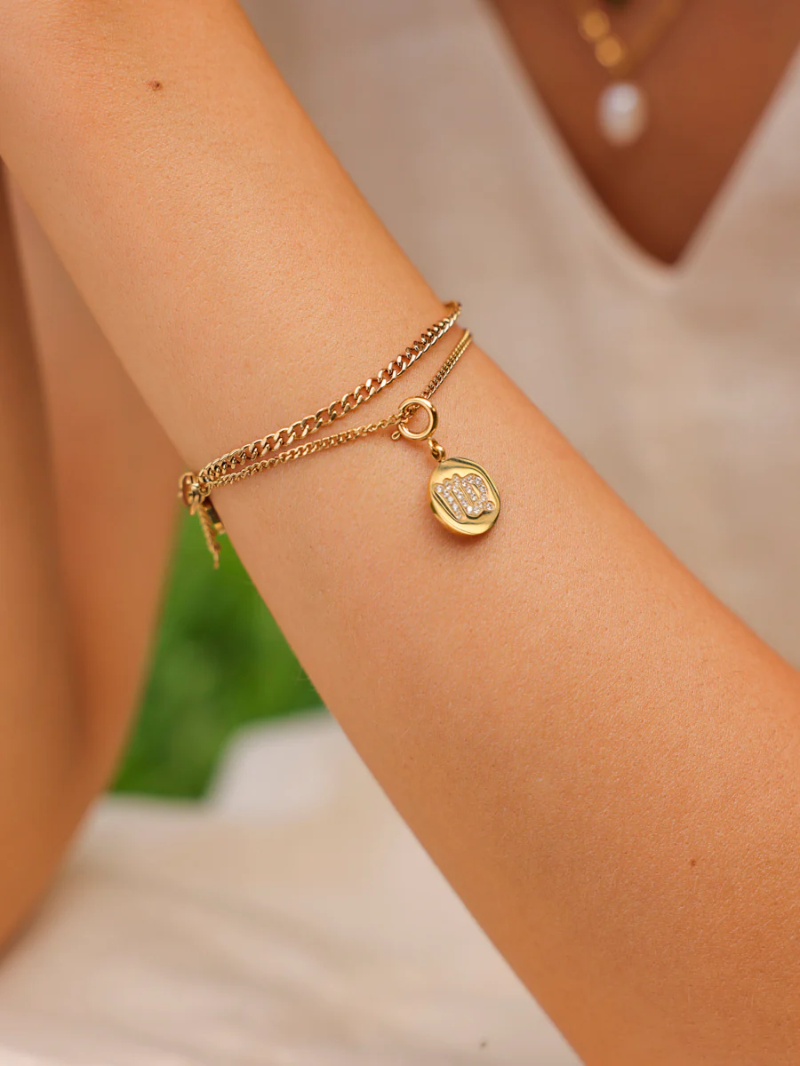 Twinkling Zodiac Ketten-Charm - Virgo - Image 2