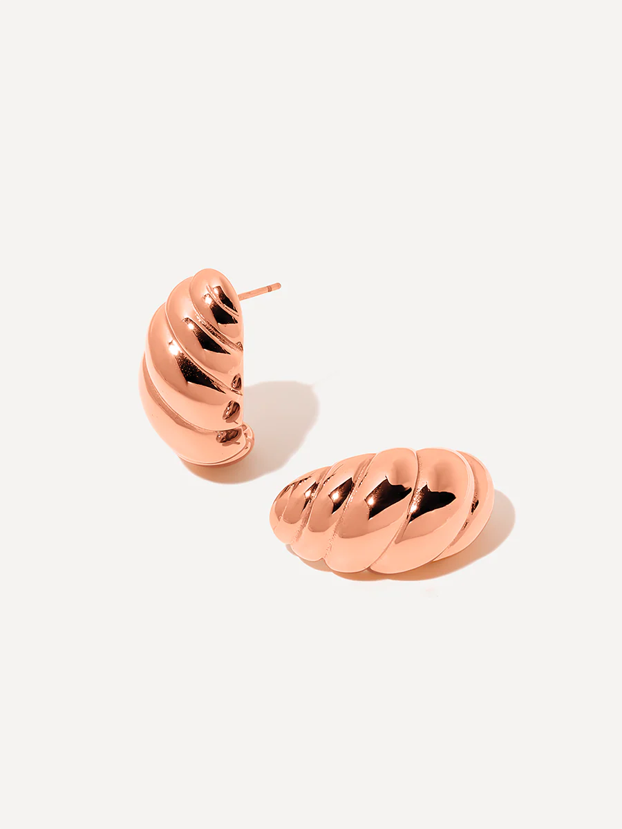 Twisted Croissant Ohrringe - Image 9