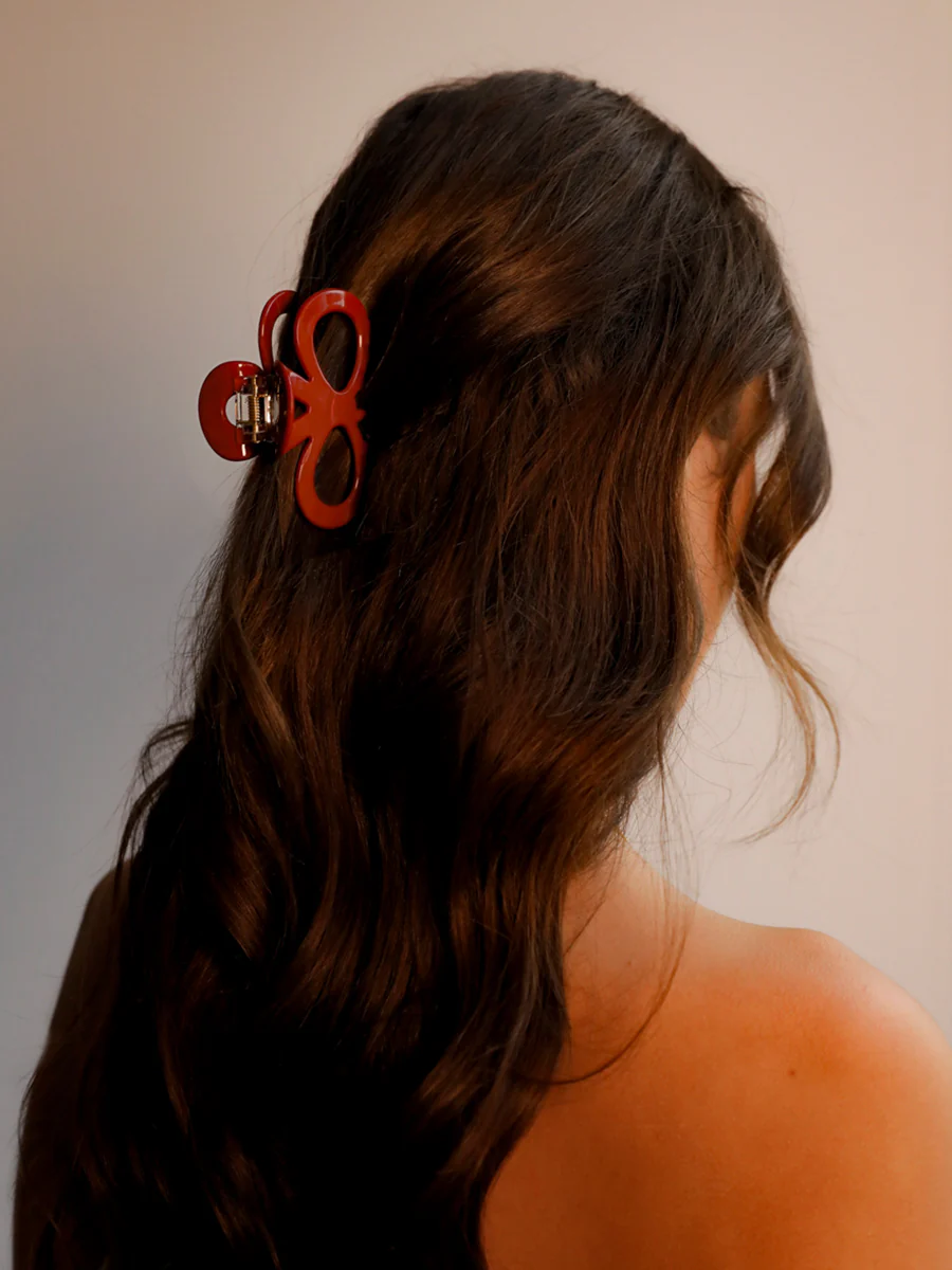 Urban Chic Haarklammer Burgundy Red - Image 3