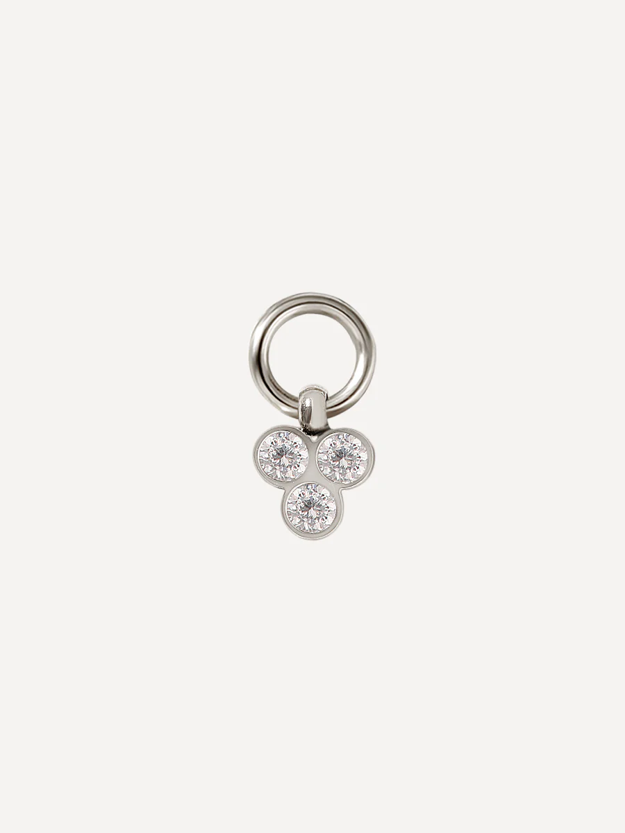 4,7x4mm Victory Fruit Ohrring-Charm - Image 2