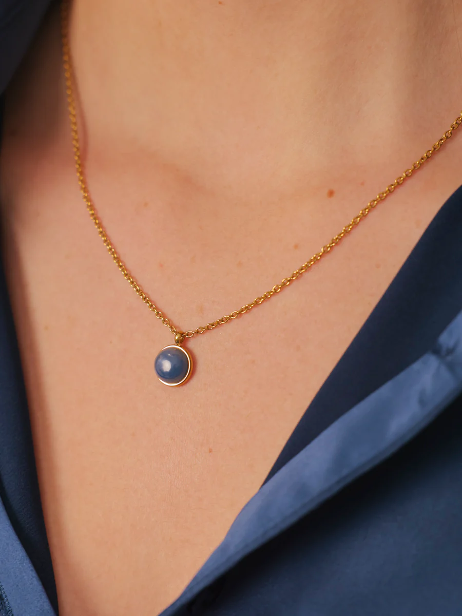 Wandering Wish Dark Blue Kette - Image 2
