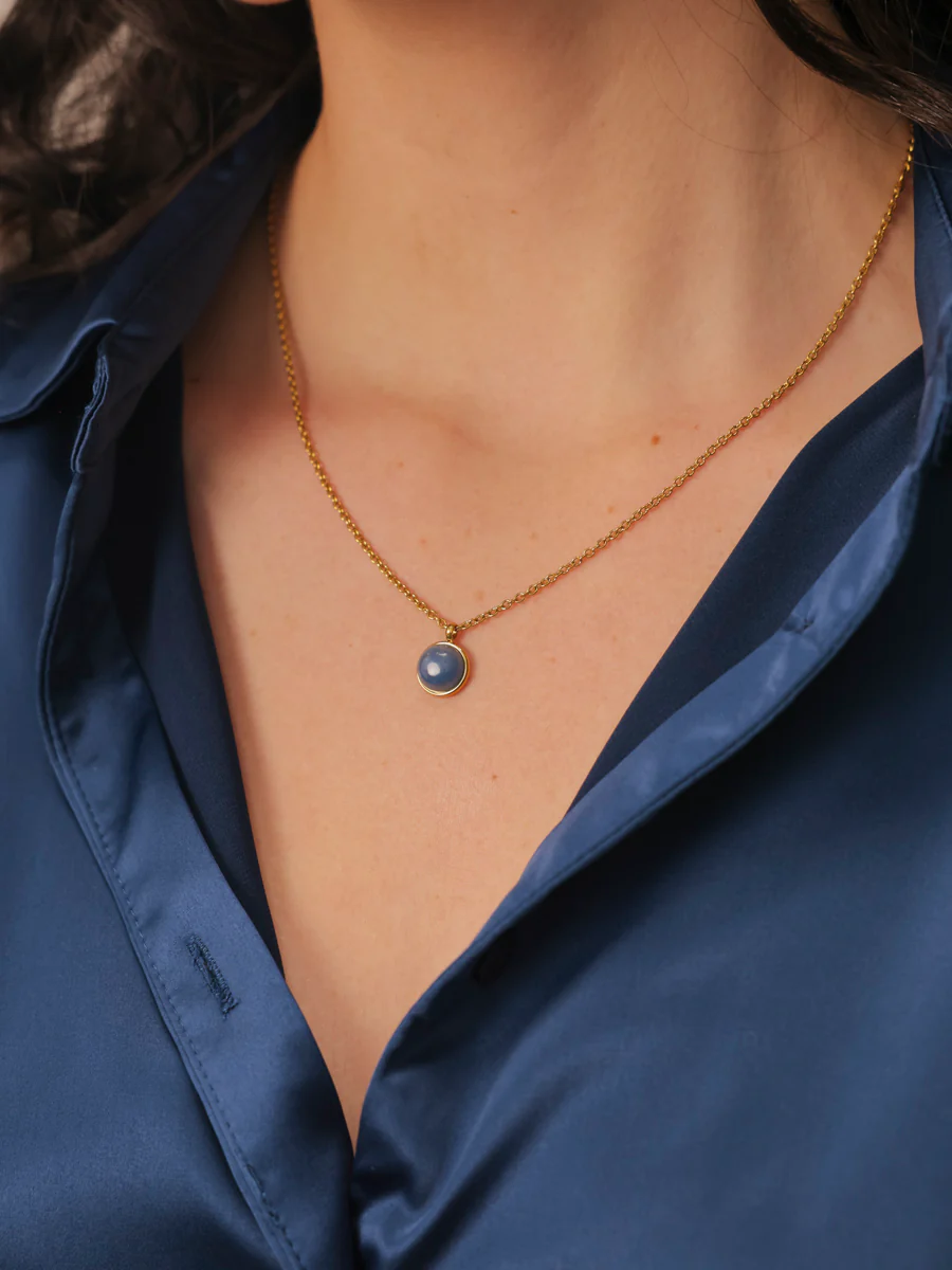 Wandering Wish Dark Blue Kette - Image 3