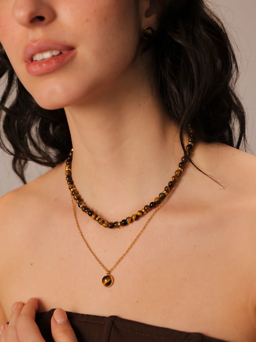 Wandering Wish Tiger's Eye Kette - Image 3