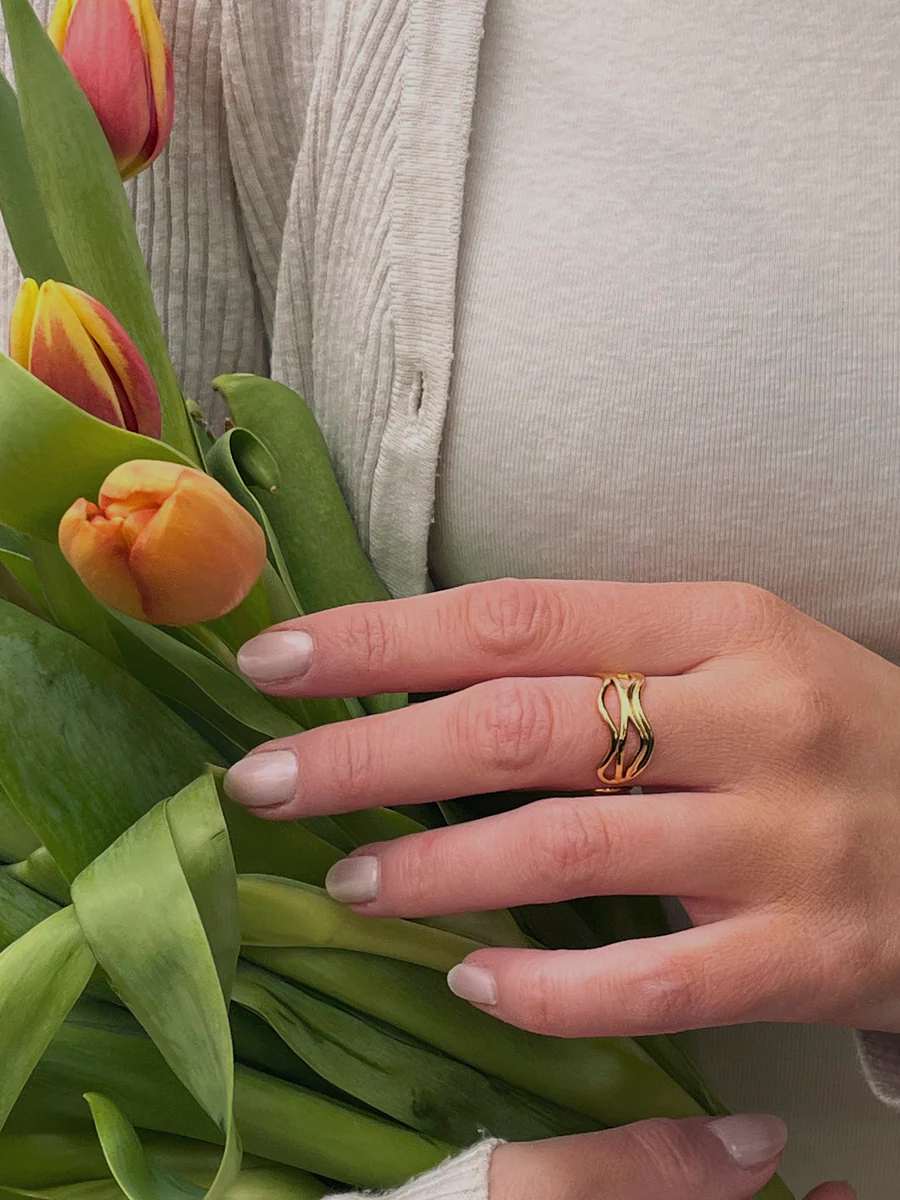 Whispering Wave Ring - Image 7