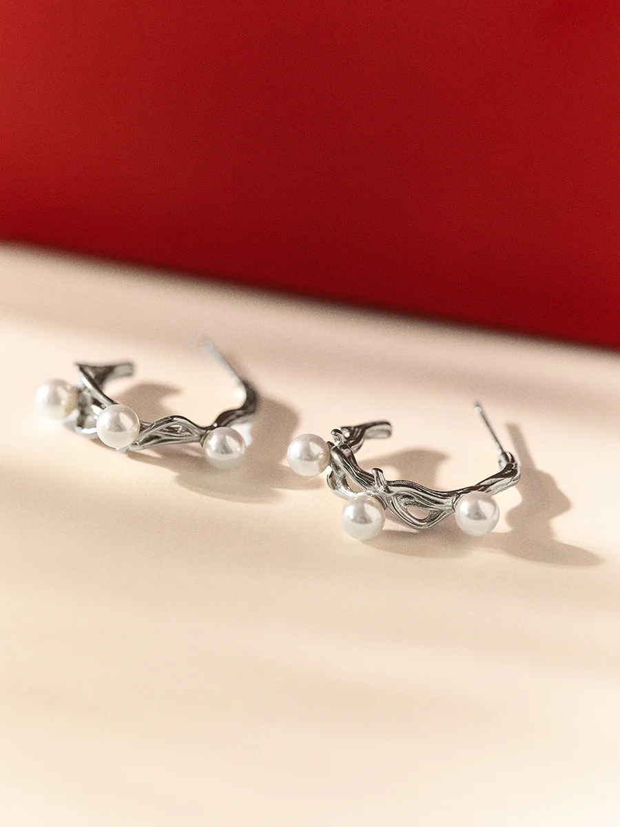 Wrap Pearl Ohrringe - Image 7